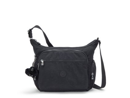 Kabelka GABBIE Black Noir, černá, Kipling Kipling