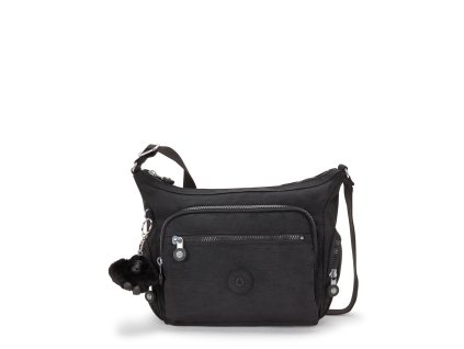 Kabelka GABBIE S Black Noir, černá, Kipling Kipling