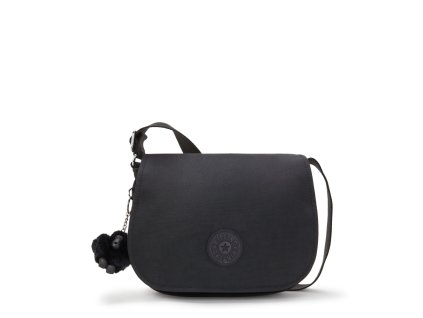 Kabelka LOREEN M Black Noir, černá, Kipling Kipling
