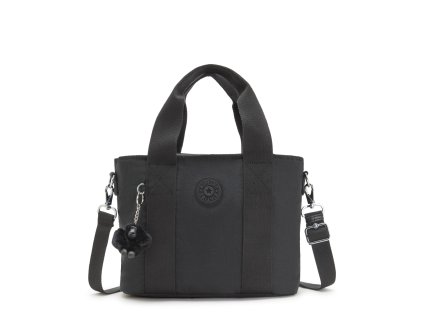 Kabelka MINTA M Black Noir, černá, Kipling Kipling