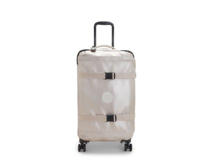 Kufr SPONTANEOUS M Metallic Glow, zlatá, Kipling Kipling