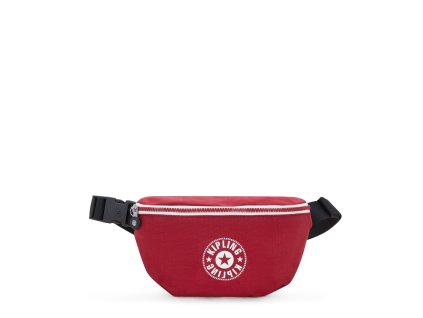 Ledvinka FRESH LITE Funky Red, červená, Kipling Kipling