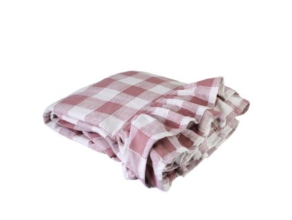 281256 281256 281256 ubrus 150x250 cm ida check ruzova stromshaga