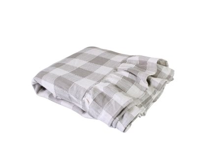 281259 281259 281259 ubrus 150x250 cm ida check bezova stromshaga