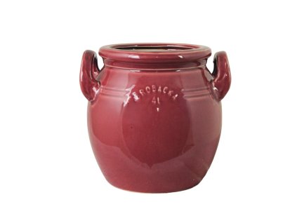 281460 281460 vysoky kvetinac 4 ltr brobacka burgundy cervena stromshaga