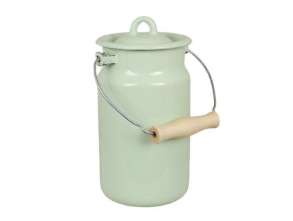 281796 281796 milk can emils enamel 2l green stromshaga
