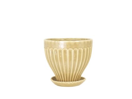 283887 pot anna 17 cm yellow stromshaga