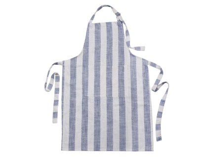 Zástěra IDA STRIPE, modrá Strömshaga