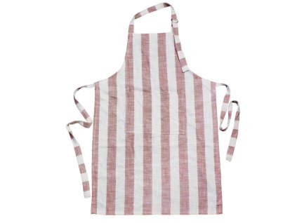 Zástěra IDA STRIPE, růžová Strömshaga