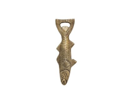 284280 bottle opener fish antique brass stromshaga