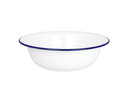 284337 284337 basin emil s enamel 9l white blue stromshaga