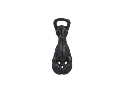 284493 bottle opener lobster cast iron black stromshaga