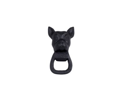 286842 bottle opener dog cast iron black stromshaga