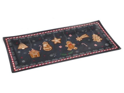 879 1 879 1 879 1 skleneny podnos 36x17 cm gingerbread