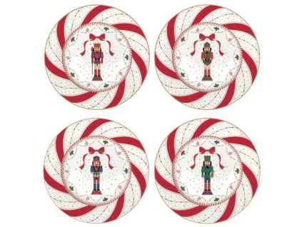 287268 1 287268 1 966 1 966 1 966 1 966 coffret 4 assiettes dessert d19cm en porcelaine nutcracker twist kopie