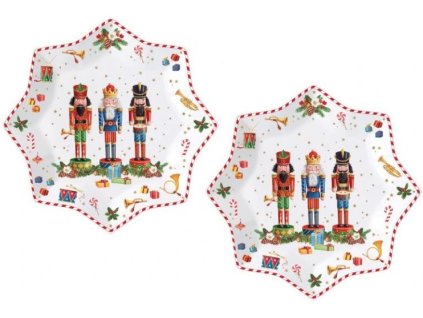 287424 1 287424 1 1215 1 1215 1 1215 1 1215 coffret 2 assiettes etoile o 20 cm en porcelaine vintage nutcracker kopie