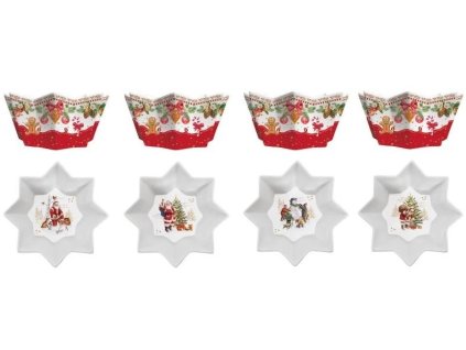 287481 1 287481 1 1272 1 1272 1 1272 1 1272 coffret 4 bols etoile en porcelaine o 11 cm christmas memories kopie
