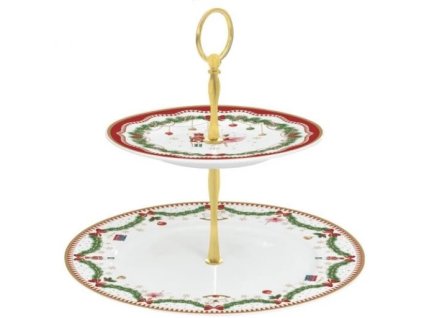 287637 1 287637 1 1482 1 1482 1 1482 1 1482 coffret serviteur muet 2 etages d19 27cm en porcelaine magie de noel kopie