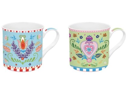 289029 289029 5082 5082 5082 set 2 mug 300 ml in porcfine china in gift box spring folk 2