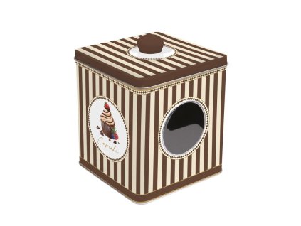 290076 290076 60 60 60 scatola in latta con finestra 13x13x145 h sweet moments