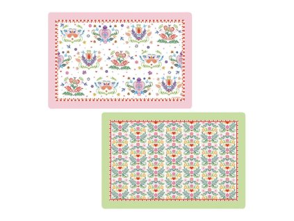290109 290109 5115 5115 5115 tovaglietta ppl 45x30 fronte retro spring folk