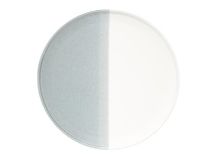 290559 assiette dessert d21 cm en porcelaine double green