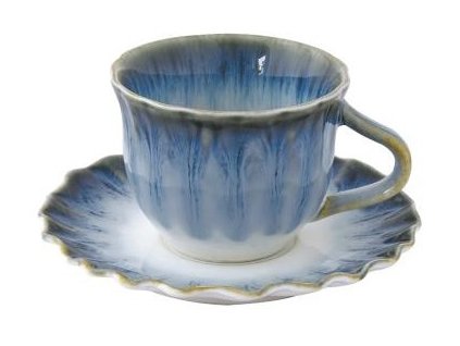 290571 290571 tazzina caffe 100 ml c piattino in porc oceania blue