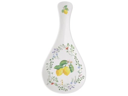 290763 poggia mestolo 27x12 cm in porcin color box fleurs et citrons