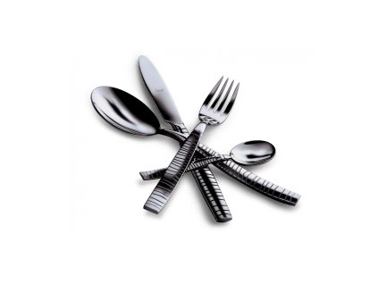 291510 7064 1 sada priboru tigre ice oro nero matna cerna sady priboru 4 kusy 1 osoba