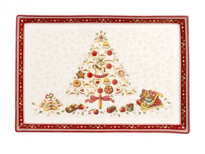 Villeroy & Boch Winter Bakery Delight Velký koláčový podnos 39x26,5cm