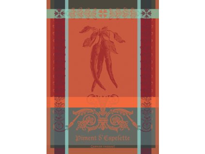 Garnier Thiebaut PIMENT D'ESPELETTE Epices Utěrka 56 x 77 cm