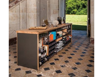 Atelier du Vin Velký barový stůl / ostrůvek, L' Atelier du Vin
