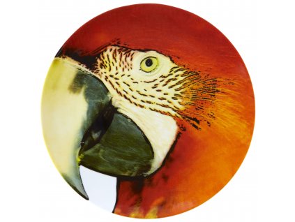 Vista Alegre Olhar o Brasil Podkladový talíř Red Macaw