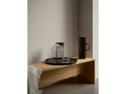 Emma Serving Tray 35cm light grey