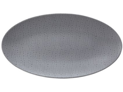Fashion Elegant Grey Oválný podnos 33x18 cm, Seltmann Weiden
