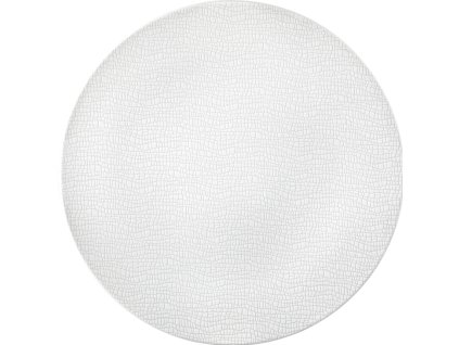 Kulatý podnos na dort 33 cm FASHION LUXURY WHITE, bílá  Seltmann Weiden