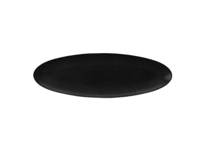Fashion Glamorous Black Oválný podnos 35x12 cm, Seltmann Weiden