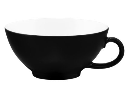 Fashion Glamorous Black Malý čajový šálek 0.14 ltr., Seltmann Weiden