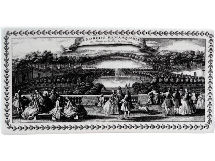 Obdélníkový podnos ENDROITS REMARQUABLES ASSIETTES A THEME  Gien