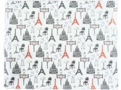 Gien CA C'EST PARIS ! Velký akrylový podnos