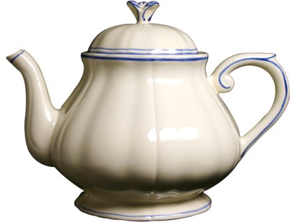 Gien FILET BLEU Čajová konvice