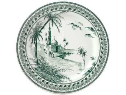 Gien LES DEPAREILLEES Mělký talíř VUE ORIENT
