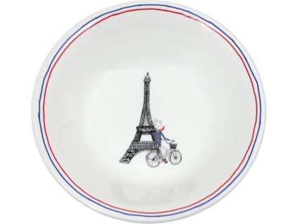 Gien CA C'EST PARIS Sada 4 osobních misek na cereálie