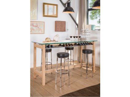 66967 3 barovy stul s vinotekou architecture atelier du vin