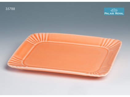 Pattiserie Oranžový obdélníkový podnos 23 cm, Lamart