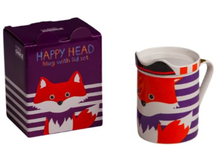 Kids Style Dětský hrnek s víčkem Lišák, Lamart