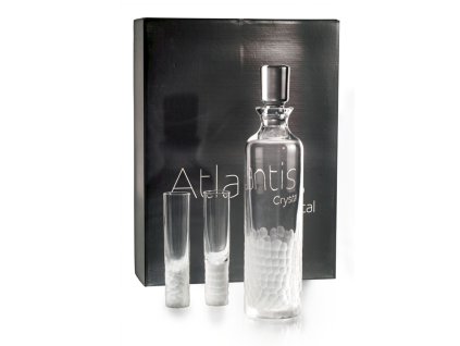 0006554 rm artic estojo com garrafa de vodka e 4 shots