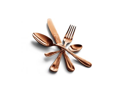 7818 1 7818 1 sada priboru caccia bronze 4 kusy pro 1 osobu leskla bronzova