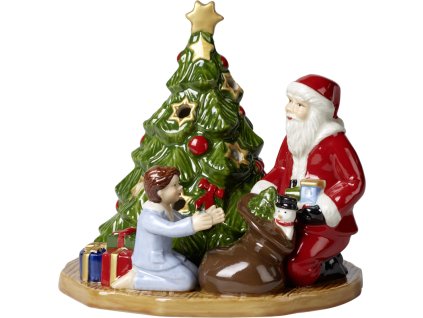 Christmas Toys svícen Předávání dárků