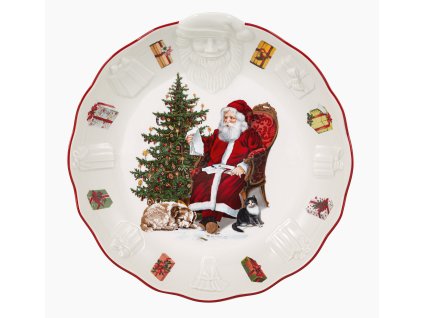 Villeroy & Boch Toy's Fantasy mísa s reliéfem Santa